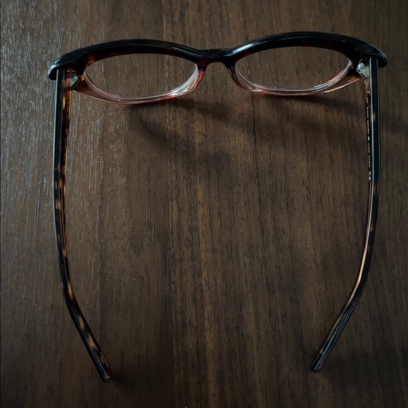 kate spade NEW YORK ALVA Cat Eye +1.00 READING GLASSES 1x Tortoise Pink & CASE - Picture 3 of 16
